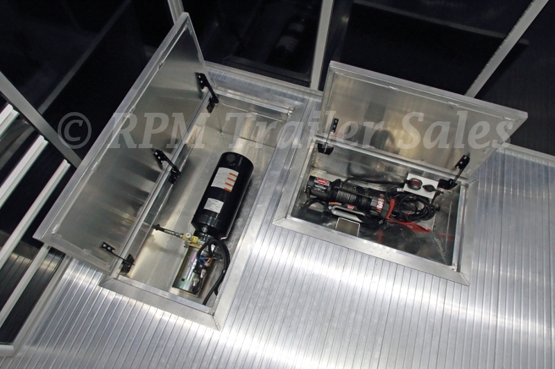 24 foot inTech Aluminum Stacker Trailer 46-sca59-1000