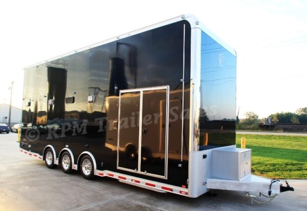 28′ Custom Aluminum Stacker Trailer