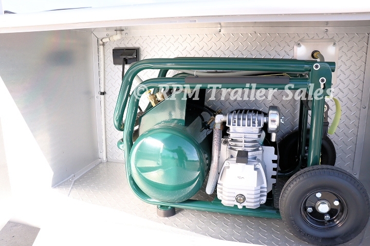 28 ft Custom Aluminum Stacker Trailer 10-sca46-1000