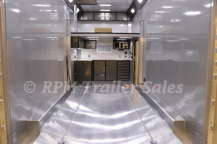 28 ft Custom Aluminum Stacker Trailer 15-sca47-1000