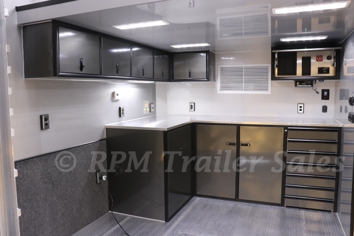 28 ft Custom Aluminum Stacker Trailer 16-sca48-1000