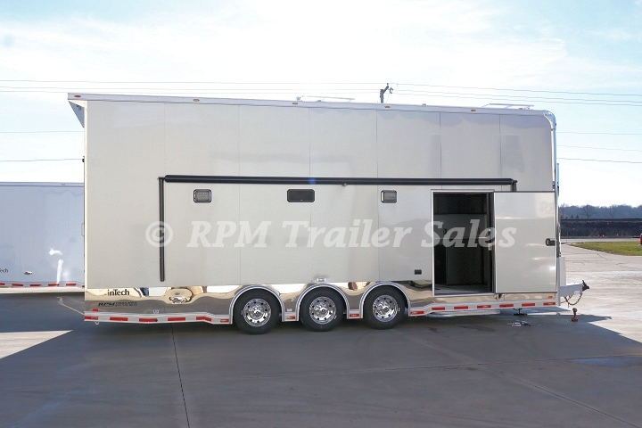 28 ft Custom Aluminum Stacker Trailer 3-sca43-1000