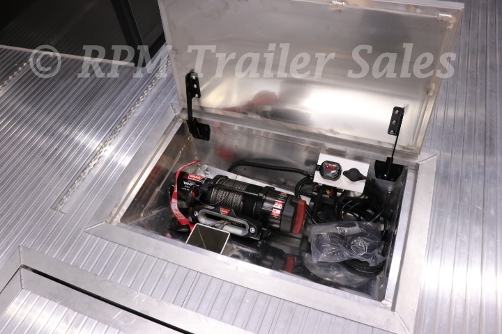 28 ft Custom Aluminum Stacker Trailer 34-sca56-1000