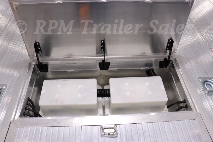 28 ft Custom Aluminum Stacker Trailer 35-sca57-1000