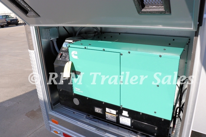 28 ft Custom Aluminum Stacker Trailer 9-sca45-1000