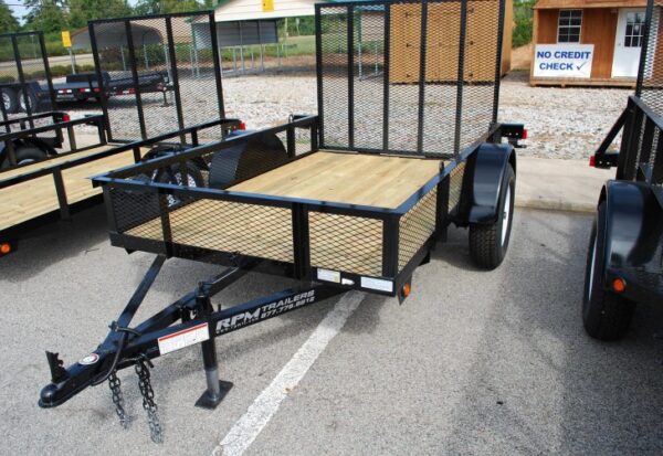 5 x 8 Utility Trailer with wood Floor