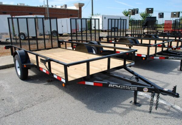 6 x 12 Single Axle Utility Trailer