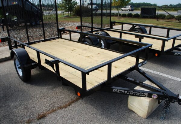 10′ Utility Trailer with Wood Floor