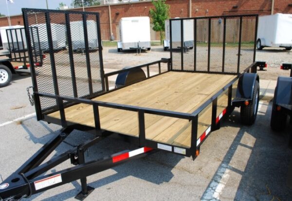 6 x 12 Utility Trailer w/Side Gate