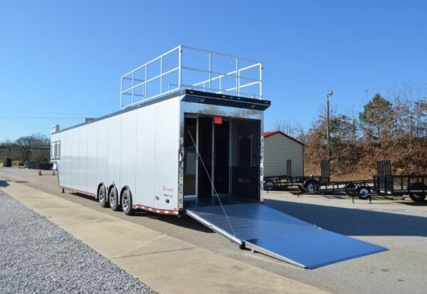 48′ inTech Custom Aluminum Race Car Trailer