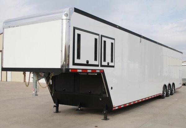 48′ Custom Aluminum Gooseneck Race Car Hauler