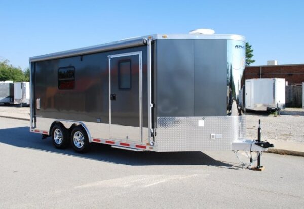 Custom inTech Trailers Aluminum Motorcycle Trailer