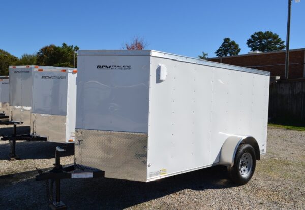 5 x 10 Enclosed Cargo Trailer w/ E Track