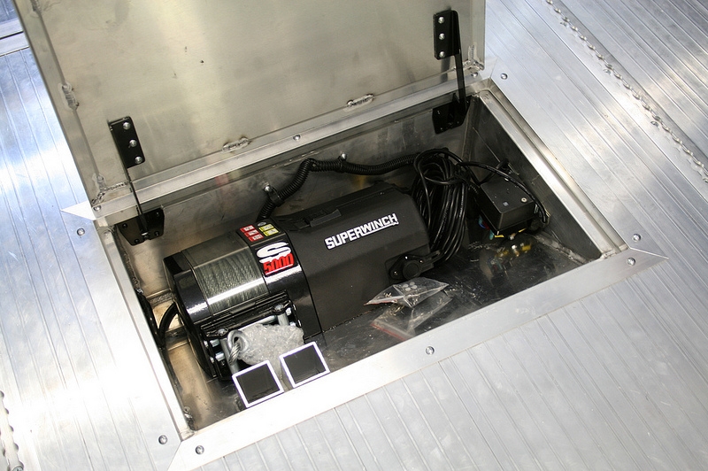 30' Custom inTech Aluminum Race Trailer