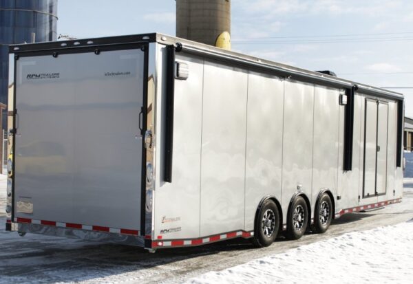 34′ Custom Aluminum Race Car Hauler