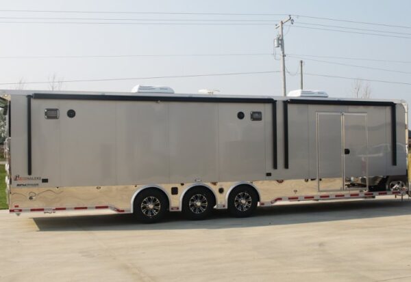 34′ Custom Aluminum Race Car Trailer