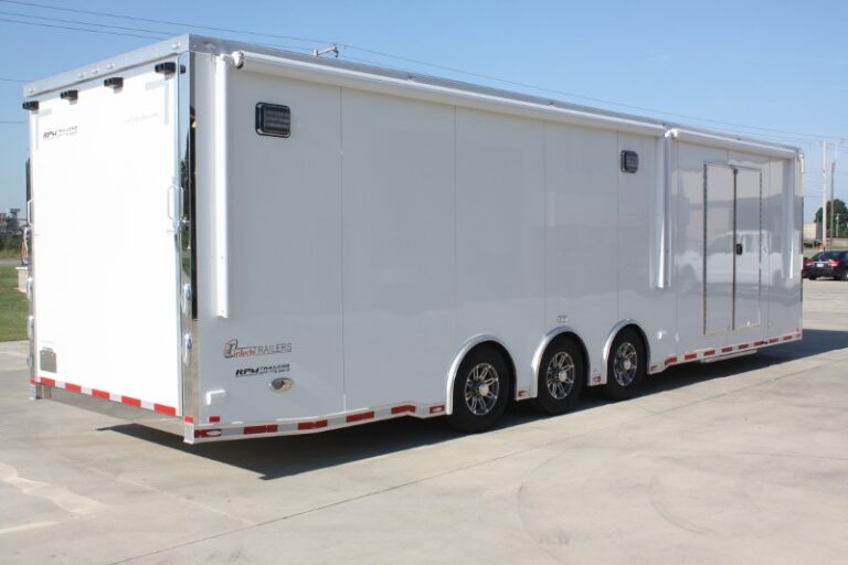 32' All Aluminum Race Car Trailer