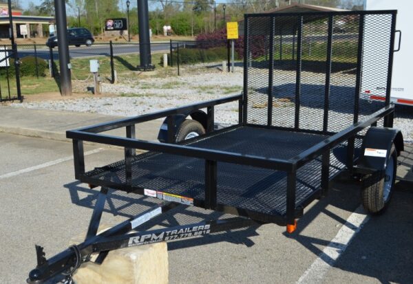 5 x 8 Open Utility Trailer with Mesh Floor