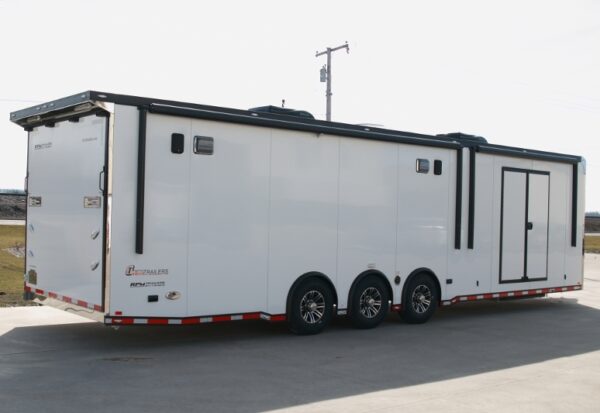 34′ Custom Aluminum Race Trailer