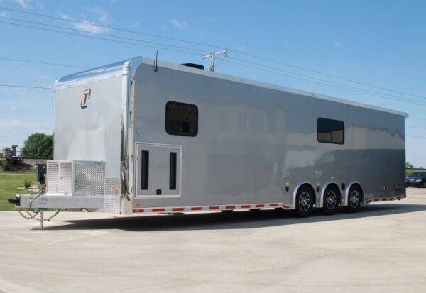 34′ Custom Aluminum Race Car Trailer