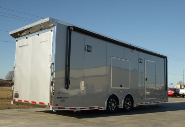 28′ Custom inTech Aluminum Race Car Trailer