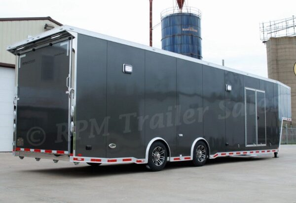 40′ Custom Aluminum Race Car Trailer