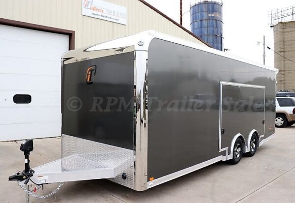 22′ Custom inTech Aluminum Car Trailer with Full Access Escape Door