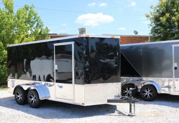 7 x 14 Enclosed Motorcycle Cargo Trailer