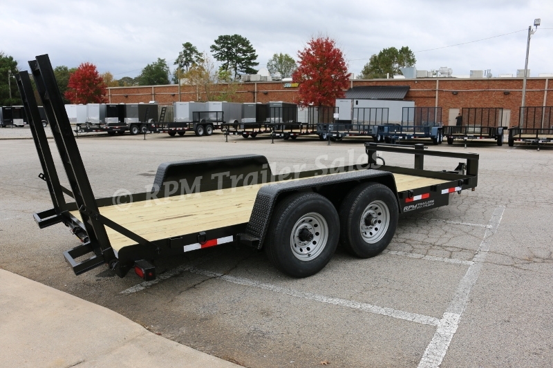 16' Commercial Equipment Trailer / Skid Steer Trailer