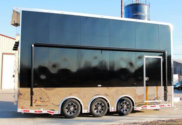 22′ Custom Aluminum Stacker Trailer