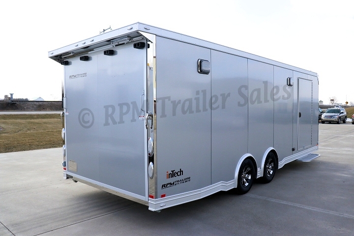 24 ft. Aluminum Race Car Trailer with Full Access Escape Door 1-sca41-1000