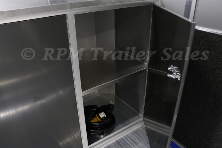 24 ft. Aluminum Race Car Trailer with Full Access Escape Door 11-sca51-1000