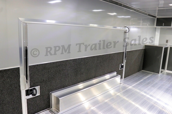 24 ft. Aluminum Race Car Trailer with Full Access Escape Door 15-sca55-1000