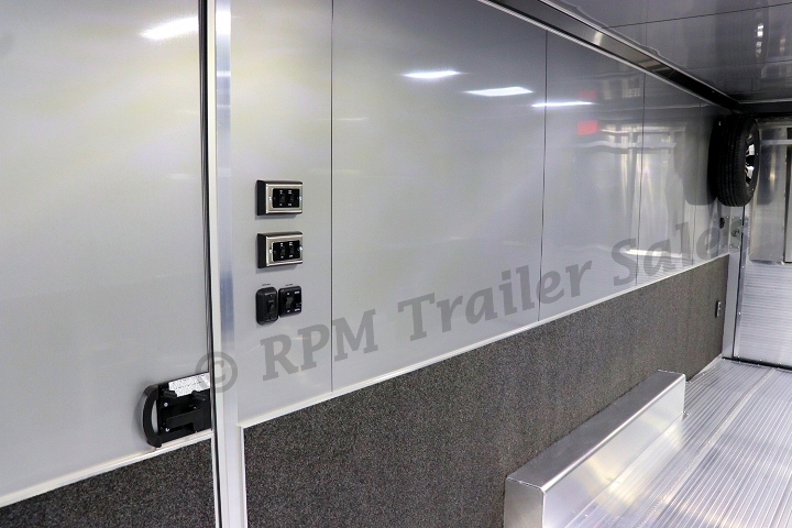 24 ft. Aluminum Race Car Trailer with Full Access Escape Door 17-sca57-1000