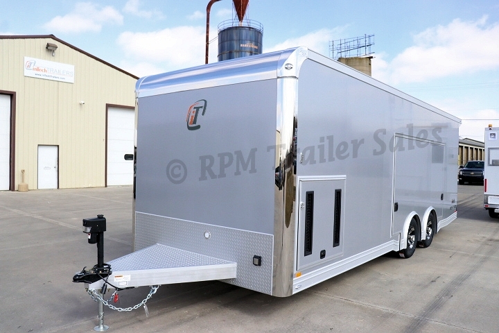 24 ft. Aluminum Race Car Trailer with Full Access Escape Door 2-sca42-1000