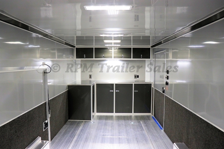 24 ft. Aluminum Race Car Trailer with Full Access Escape Door 8-sca48-1000