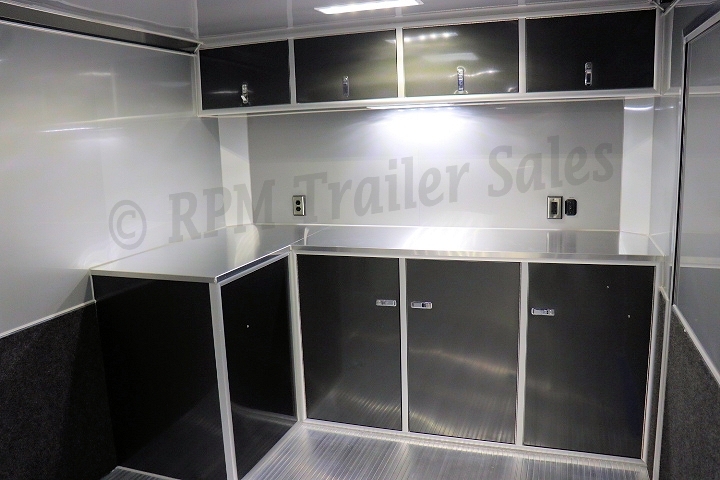 24 ft. Aluminum Race Car Trailer with Full Access Escape Door 9-sca49-1000