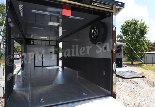 24′ inTech Aluminum Car Trailer with Escape Door