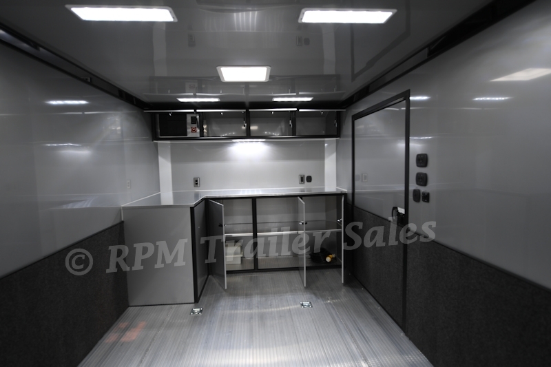 24' inTech Aluminum Car Trailer with Escape Door