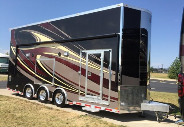 26′ Custom Aluminum Stacker Trailer