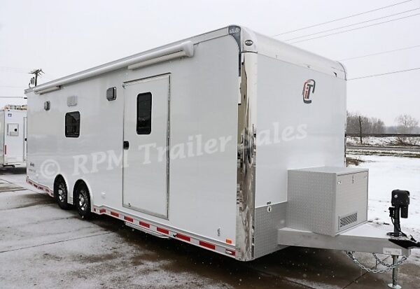 26′ Aluminum Race Car Trailer with Bathroom Package