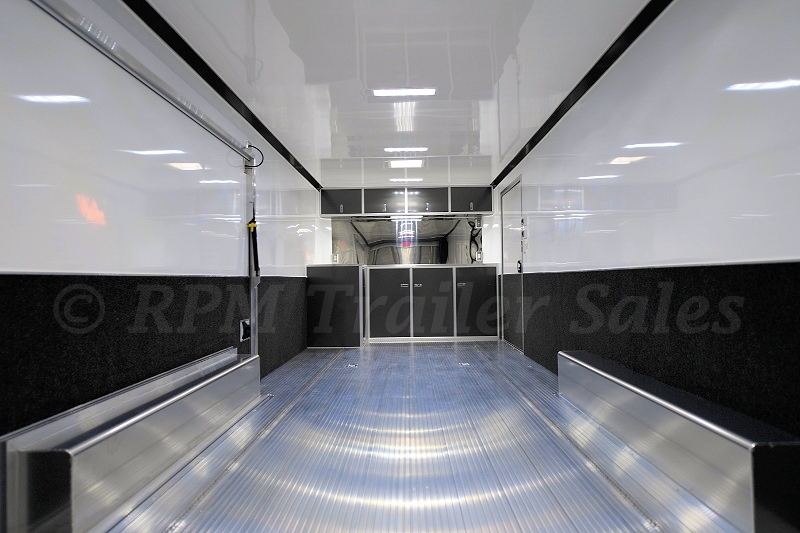 28 ft. Aluminum Car Hauler with Full Access Door 5-sca44-1000
