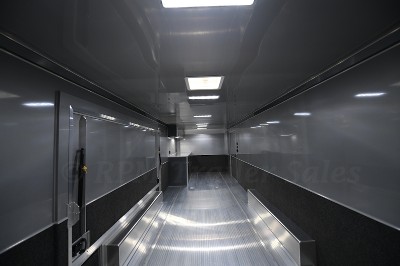 28 ft. inTech Aluminum Car Trailer with escape door 10-sca50-1000