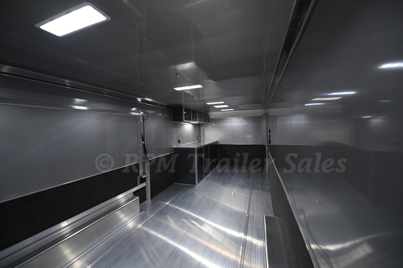 28 ft. inTech Aluminum Car Trailer with escape door 11-sca51-1000