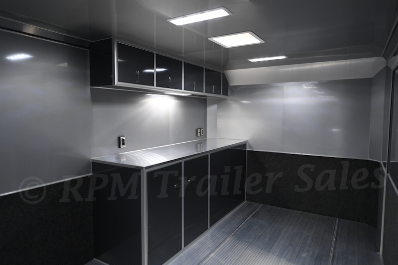 28 ft. inTech Aluminum Car Trailer with escape door 12-sca52-1000