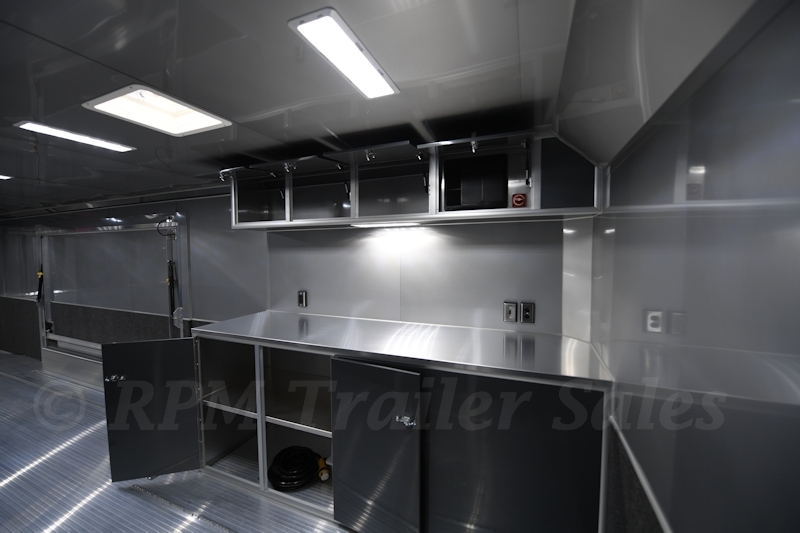 28 ft. inTech Aluminum Car Trailer with escape door 13-sca53-1000