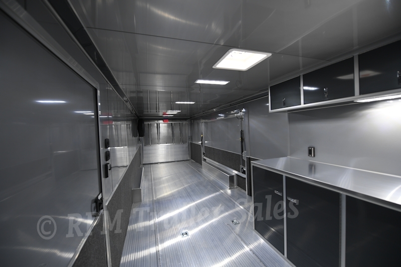 28 ft. inTech Aluminum Car Trailer with escape door 14-sca54-1000