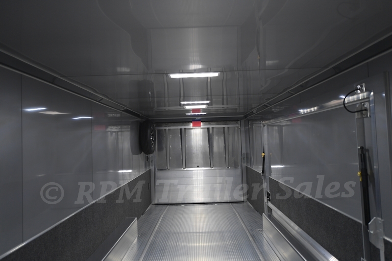 28 ft. inTech Aluminum Car Trailer with escape door 15-sca55-1000