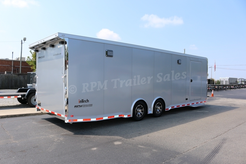28 ft. inTech Aluminum Car Trailer with escape door 2-sca42-1000