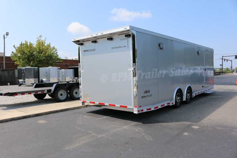 28 ft. inTech Aluminum Car Trailer with escape door 3-sca43-1000